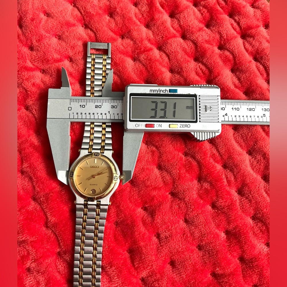 Mens GUCCI 9000M watch⭐️FULLY SERVICED ‼️ - Picture 7 of 14